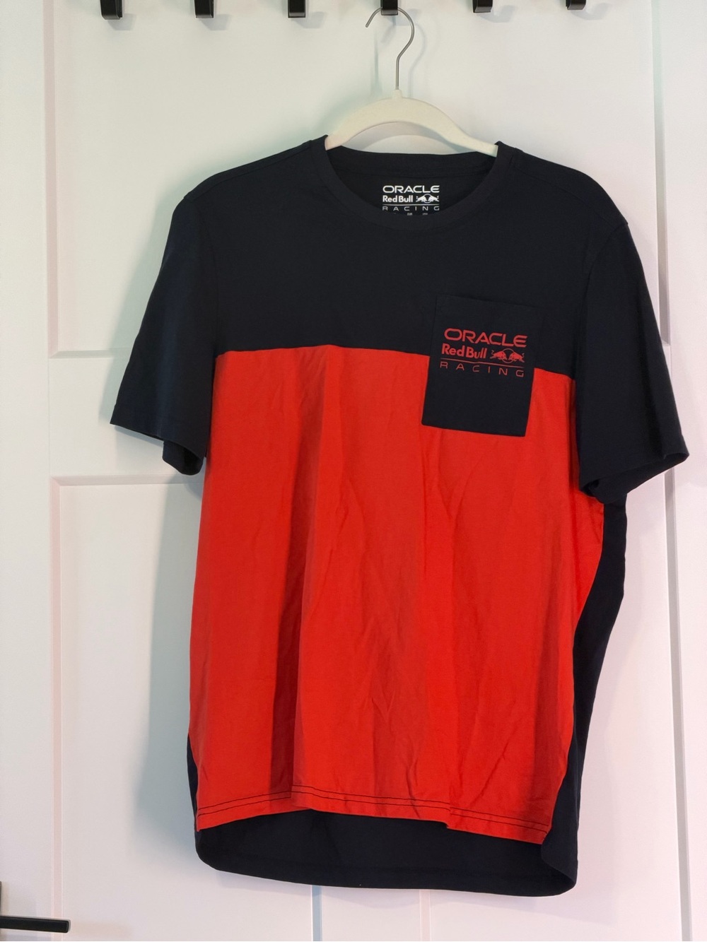 Oracle Red Bull Racing Men’s Colorblock Short Sleeve Tee